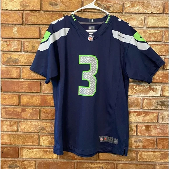 NFL Nike Seahawks jersey number 3 Russell Wilson size XL - Picture 1 of 9